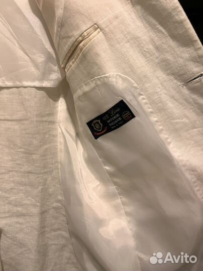 Пиджак мужской льняной