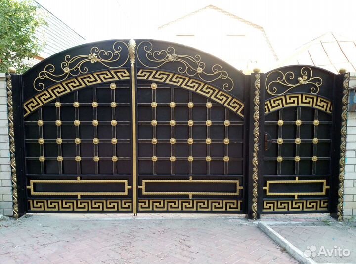 Кованые ворота