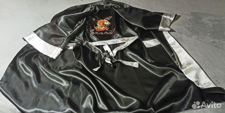 Халат кимоно двусторонний с драконом