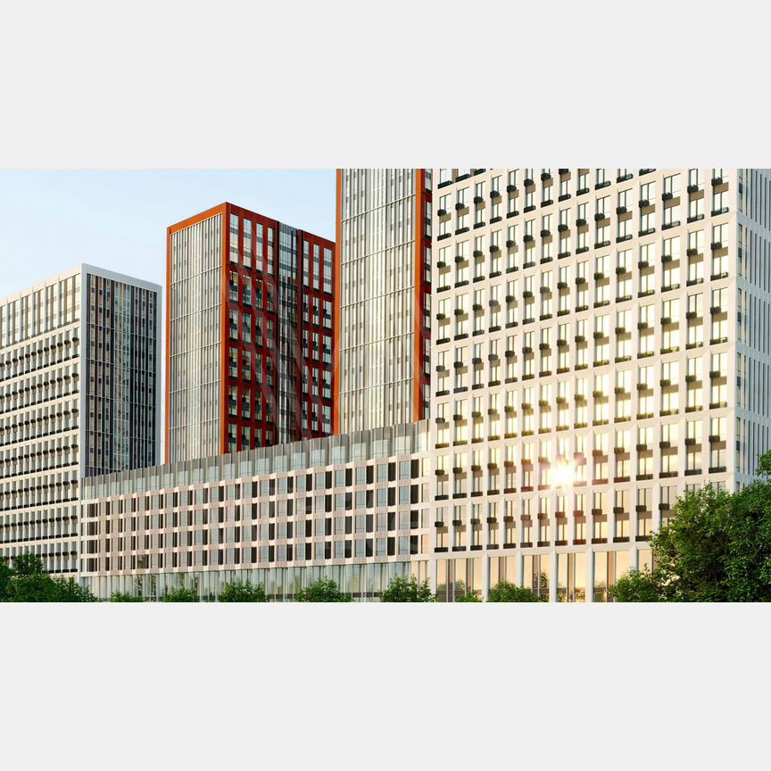 Апартаменты-студия, 24,6 м², 9/23 эт.