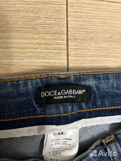 Dolce gabbana джинсы оригинал