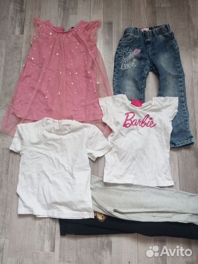 Вещи пакетом 30 вещей для 2-4 лет