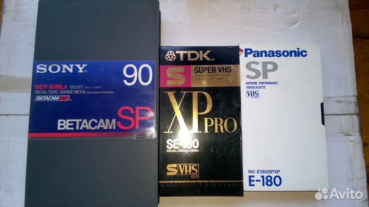 Коллекция мастеров с фильмами на Betacam,S-VHS,VHS