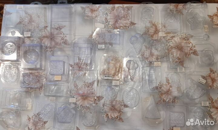 Формочки для мыла,свечей,шоколада,кексов и т.д