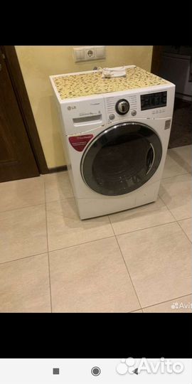 Нерабочая LG 8 кг только по запчастям