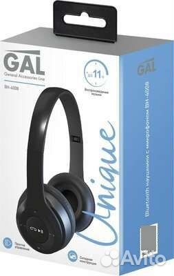 Новые Bluetooth наушники с микрофоном Gal BH-4008