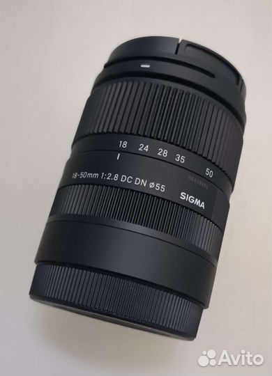 Объектив Sigma 18-50mm F 2,8 DC DN E-mount новый