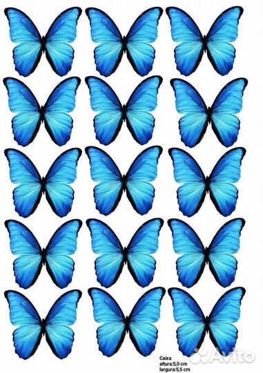 Набор бабочек для букета