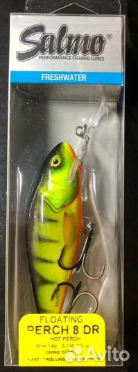 Воблеры Salmo Perch и Salmo Hornet