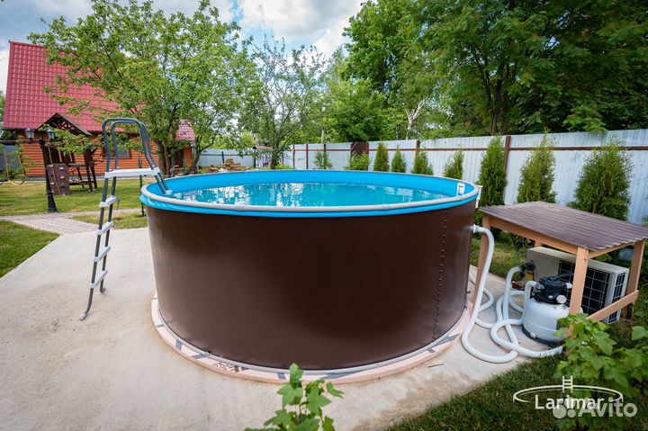 Морозостойкий каркасный бассейн напрямую с завода