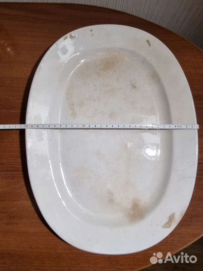 Блюдо фабрики Кузнецова дореволюционное