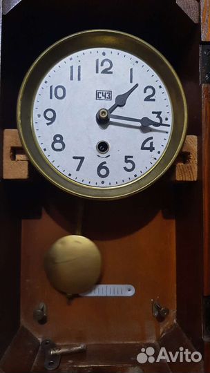 Настенные часы счз (ходики)
