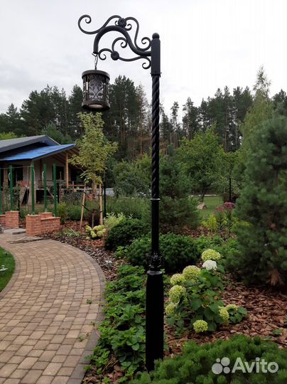 Фонарь уличный садовый ручная работа арт ввп99