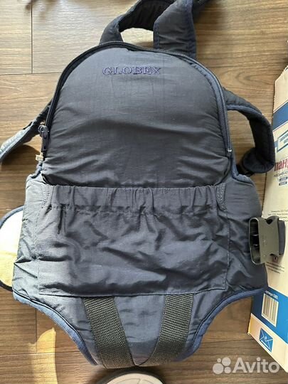 Рюкзак переноска кенгуру globex панда