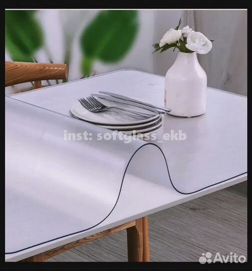 Мягкое стекло, силиконовая скатерть