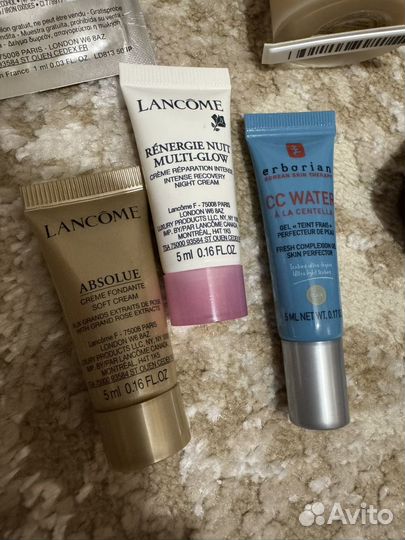 Armani luminous silk, lancome, maqpro