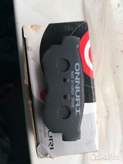 Колодки тормозные задние дисковые hyundai/KIA