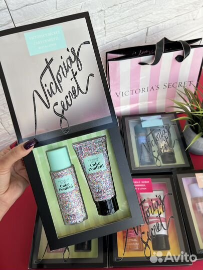 Подарочный набор victoria's secret спрей лосьон
