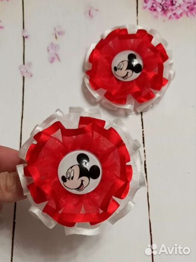 Касные банты для волос