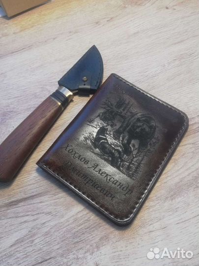 Обложка для документов охотника