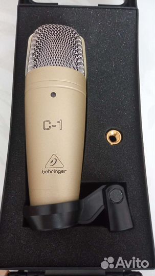 Студийный микрофон behringer C-1