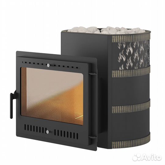 Печь везувий Лава 16 Панорама 