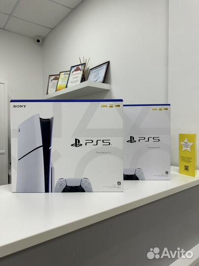 Sony playstation 5 с дисководом slim