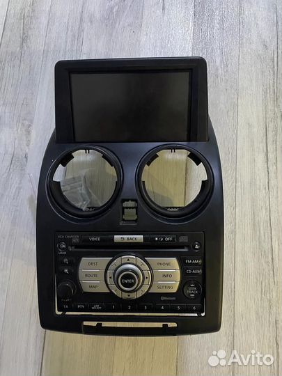 Магнитола штатная nissan qashqai