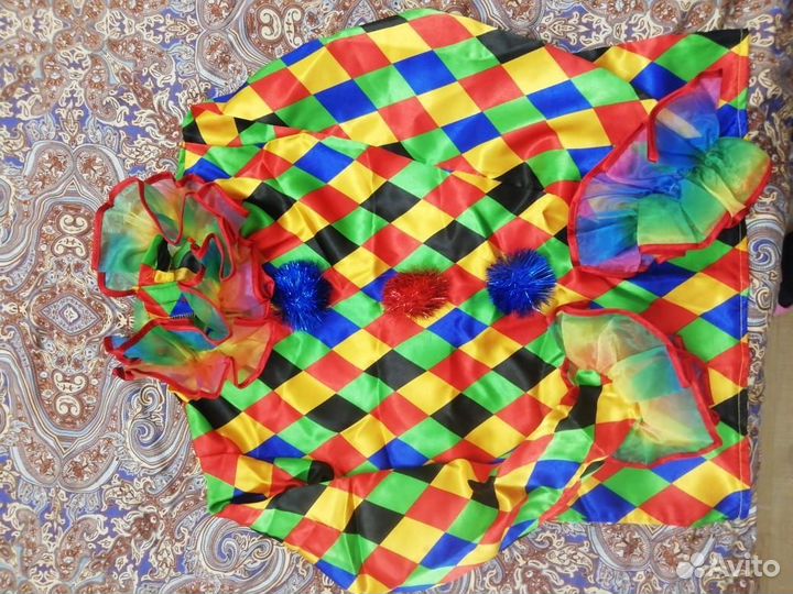 Костюм клоуна новогодний