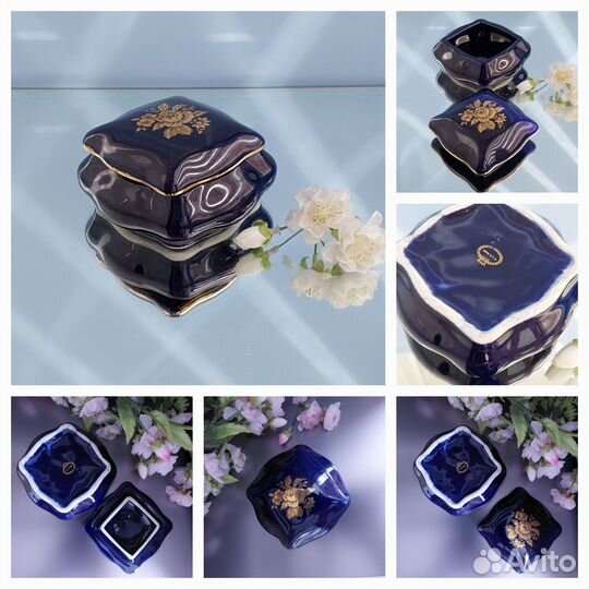 Шкатулка фарфор Германия 