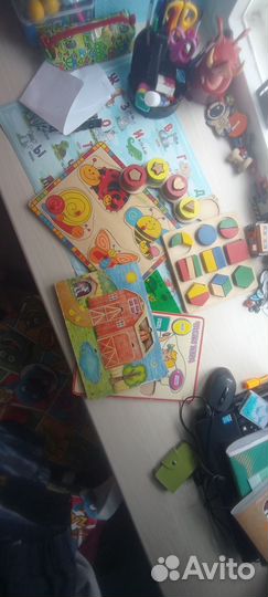 Детские развивающие игрушки пакетом