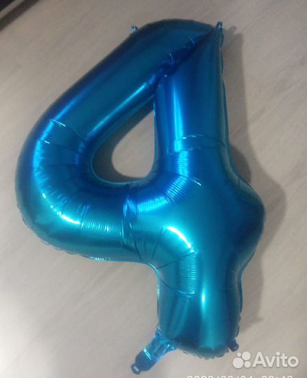 Шары цифры 3,4,5 на праздник