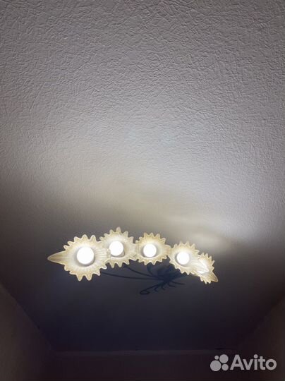 Люстра и бра в комплекте