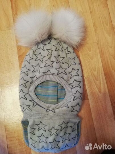 Шапка шлем 4-6 лет