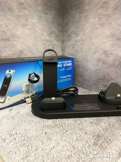 Беспроводная зарядная станция 6 в 1
