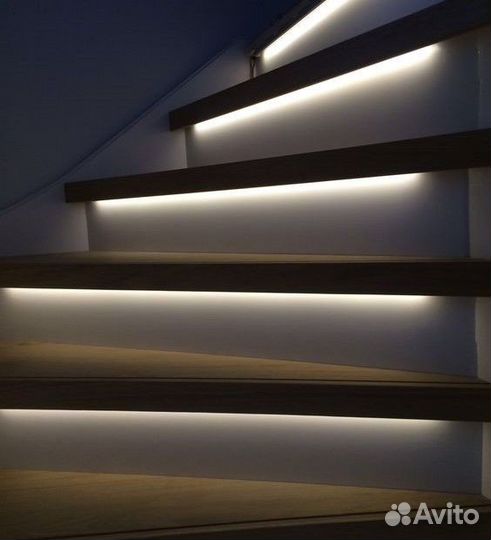 Подсветка лестниц. Умная подсветка лестницы