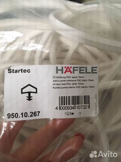 Уплотнительные резинки на межкомнатные двериХефеле