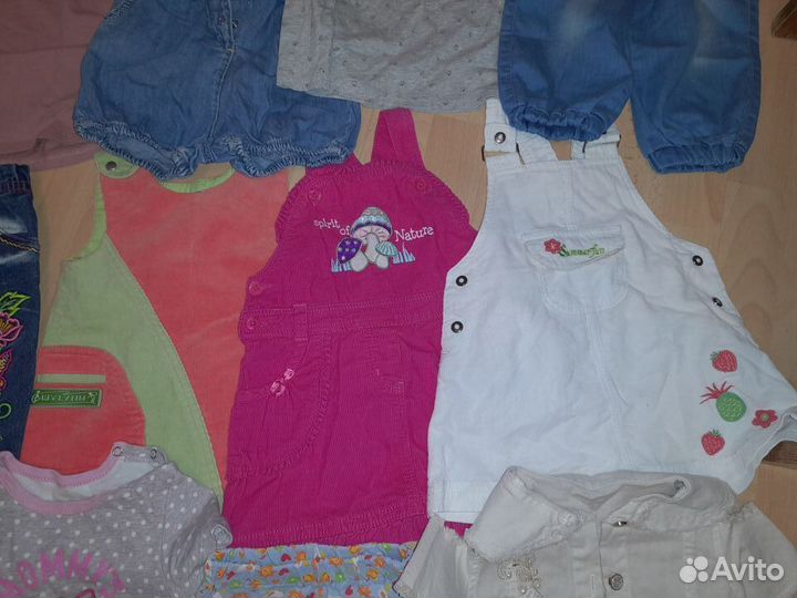 Одежда для девочки (1,5-3 года) пакетом