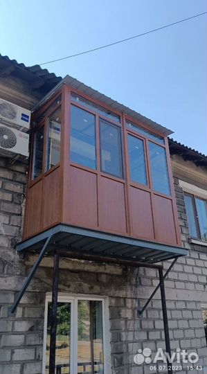 Остекление балкона