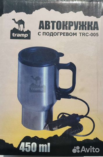 Новая Автокружка с подогревом Tramp TRC-005