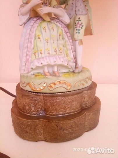 Лампа настольная. Антиквариат