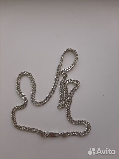 Серебряный браслет мужской 925 и цепь
