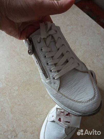 Кеды женские натуральная кожа 38