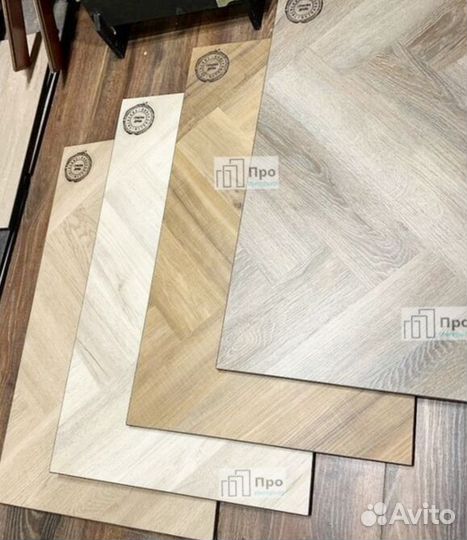 Кварцвиниловая плитка елочка