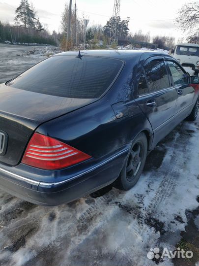 Mercedes-Benz S-класс 3.2 AT, 2002, 200 000 км