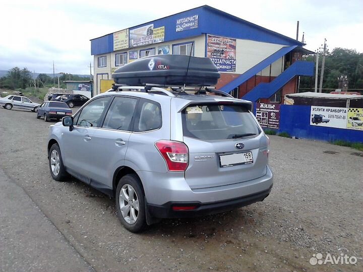 Автобокс на крышу Ветлан 460 л на Mazda 6 седан