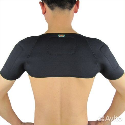 Турмалиновый согревающий аппликатор на плечи