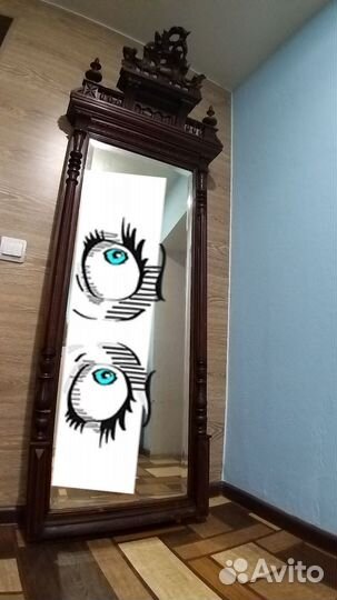 Антикварное зеркало