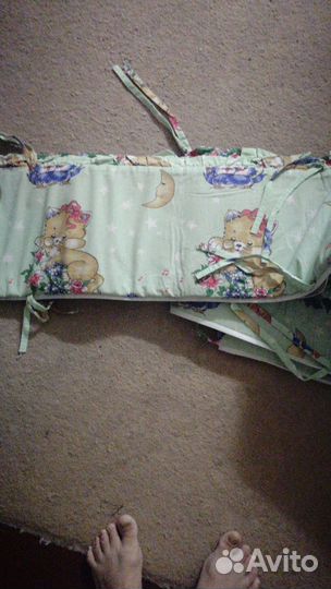 Бортики на кроватку