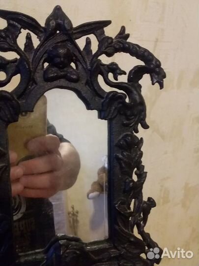 Чугунная рамка для фото Куса или Касли